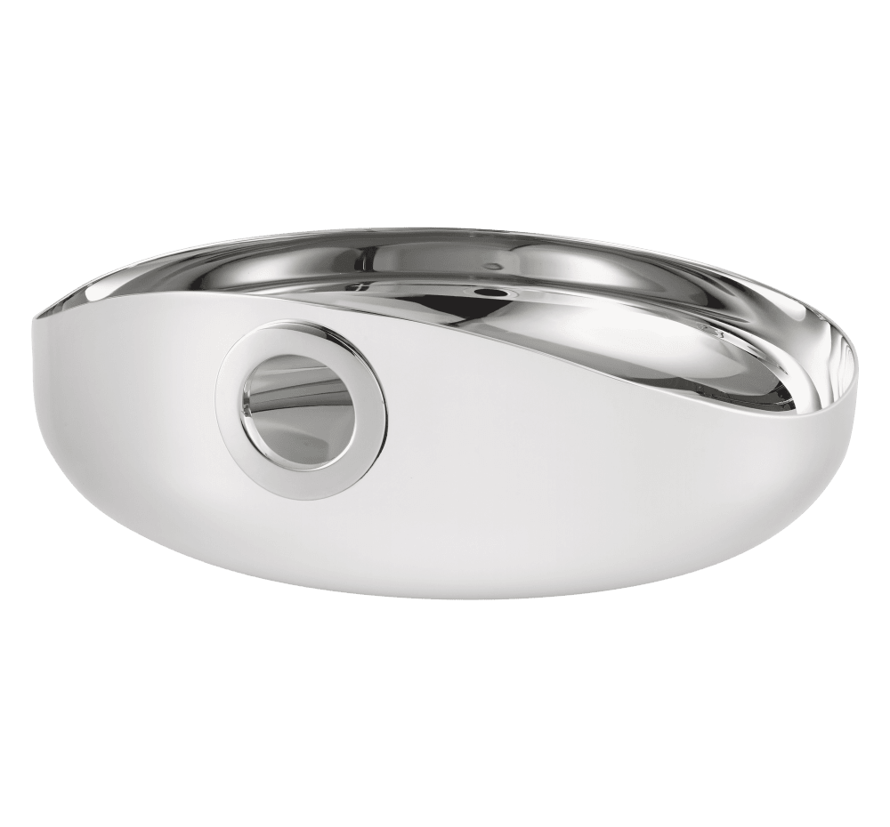 Bowl grande Oh de Christofle acero Ø 16cm.