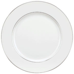 Plato llano Albi platino 26 cm