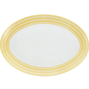 Fuente oval Malmaison Riviera 38 cm