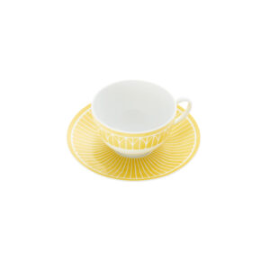 Taza café con plato Malmaison Riviera