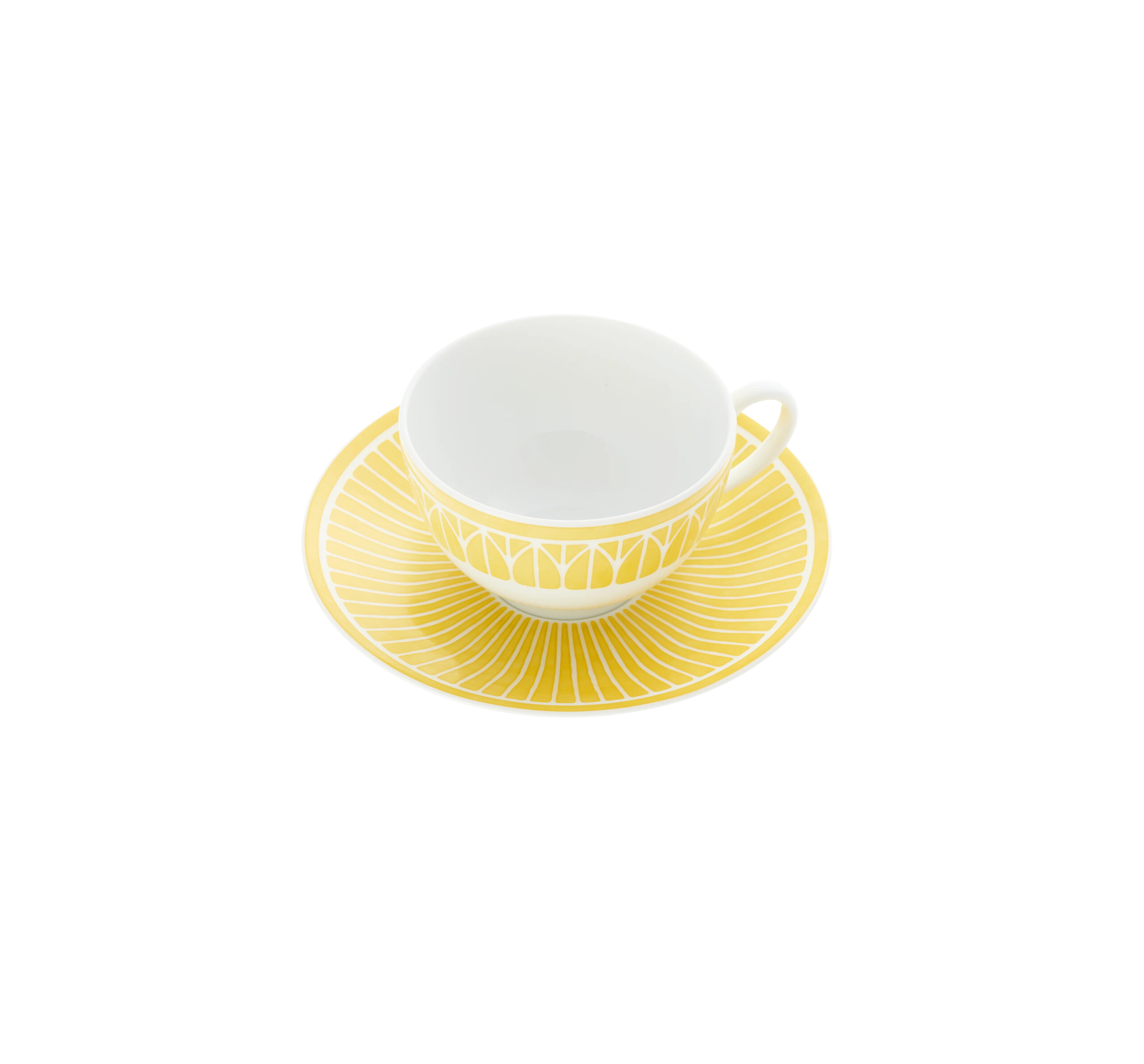Taza café con plato Malmaison Riviera